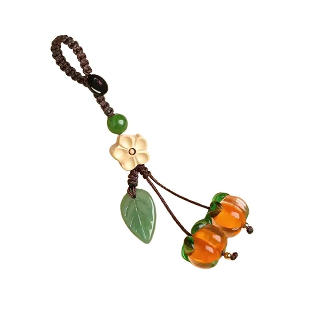 Persimmon Phone Anti-lost Rope Everything Goes Well Hanging Cord Fashion Phone Case Chain Straps