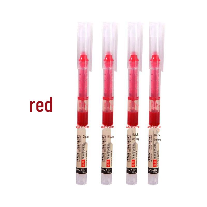 Быстросохнущая черная гелевая ручка-роллер, большая емкость 0,5 мм - Идеально для студентов и практики