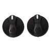 Gas Stove Control Knobs 8mm Hole Plastic 2PCS for Easy Installation