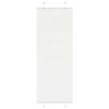 VidaXL Store Plissé Blanc 75x200 Cm Largeur Du Tissu 74,4 Cm Polyester, Store Plissé De Fenêtre, Store Accordéon, Store 4015512