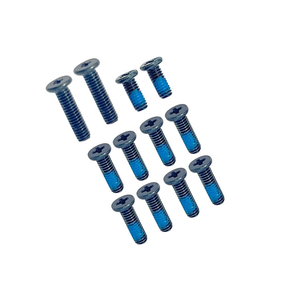 HSSDTECH Черные винты для ноутбука ASUS TUF Dash F15 FX517, FX517Z, FX517ZE, FX517ZC (Набор из 12 предметов) Нижняя крышка основания корпуса, винты