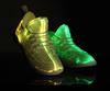 Размер 25-46, новая летняя обувь из оптоволокна со светодиодной подсветкой для девочек, мальчиков, мужчин, женщин, светящиеся кроссовки с USB-зарядкой, мужская обувь с подсветкой
