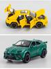 Новый 1:32 Lamborghini URUS спортивный автомобиль имитация литья под давлением металлический сплав модель автомобиля звук свет инерционный механизм коллекция детские игрушки подарки