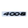 3d ABS Chrome Black Logo 3008 2008 4008 5008 Emblem Number Letters Nameplate WQPOK5 Sticker Car Trunk Badge Adhesive Decal Accessories