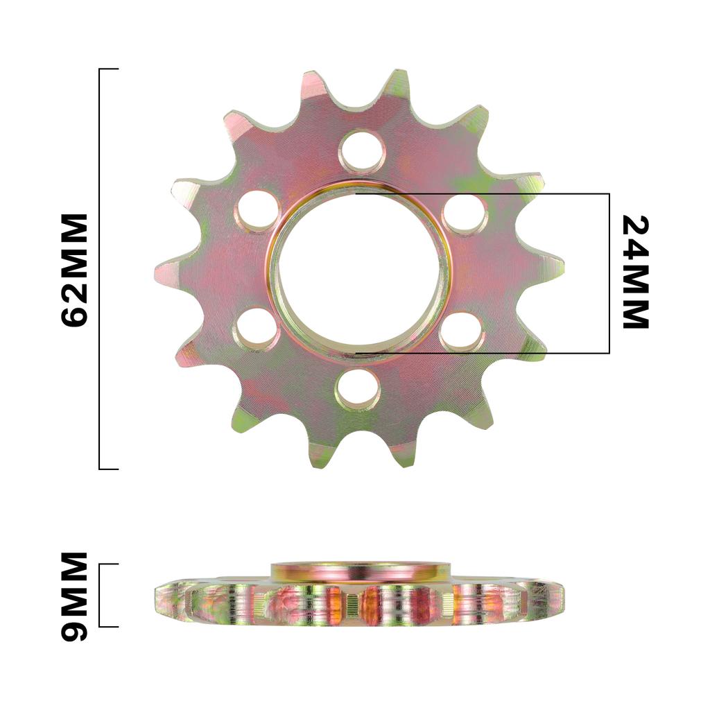 For SURRON Front Sprocket Motorcycles Accessories Iron 14T Sprocket For Sur-Ron S X Light Bee X S Off-Road Electric Vehicl Bike