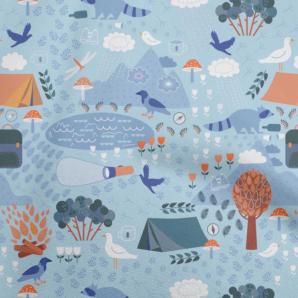 oneOone Cotton Poplin Dusty Green Fabric Kids  Dress Material Fabric Print Fabric By The Yard 42 Inch