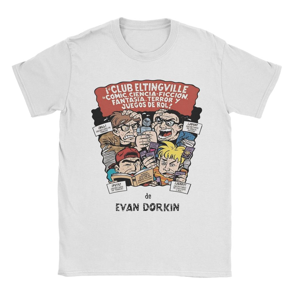 Unisex Unisex Tshirts Eltingville Club Jerry Josh Cool Cotton Tees Short Sleeve T Shirt Round Neck Clothing New Arrival