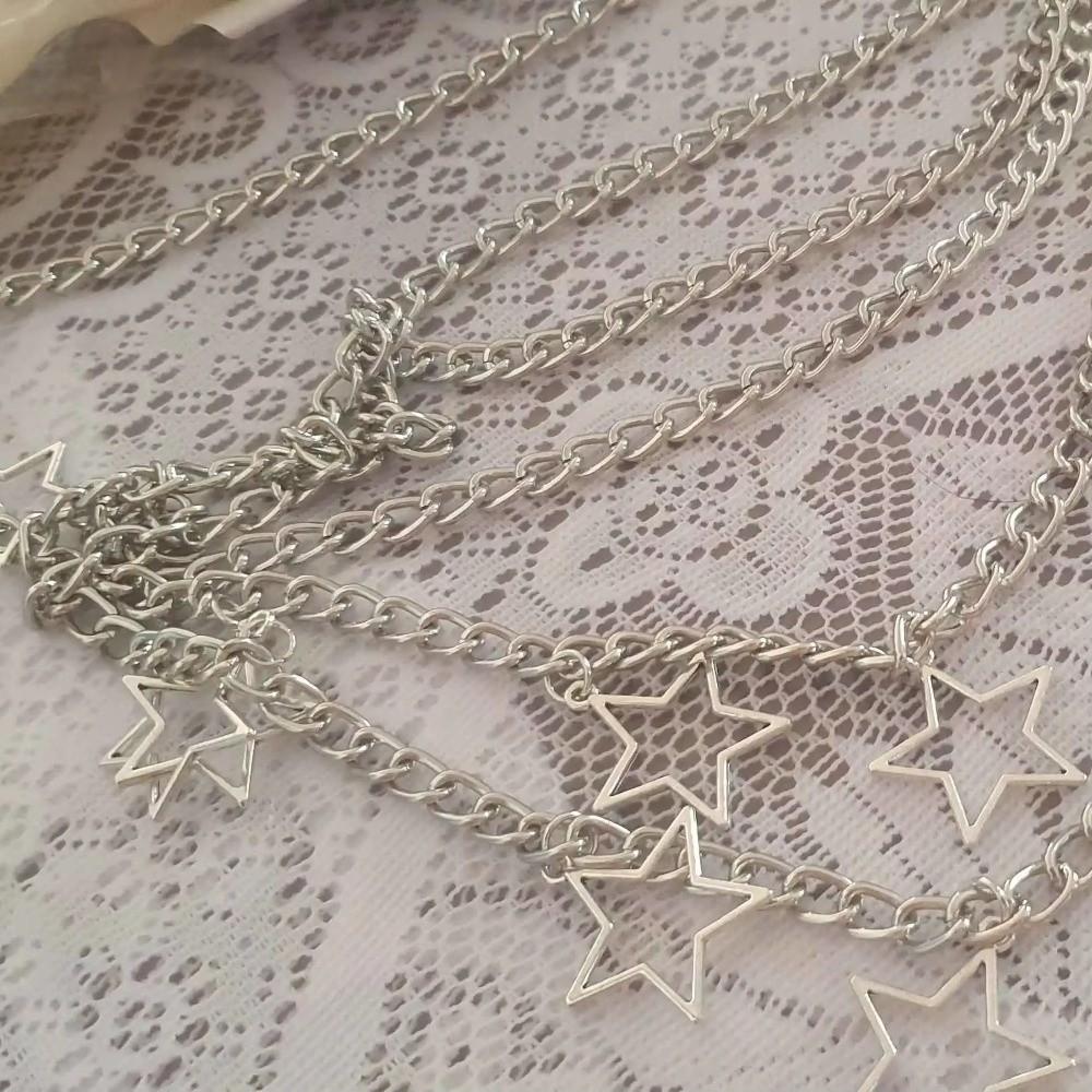 Панк Готика Женская Цепь на Талию Y2K JK Аксессуар Модный Пояс