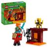LEGO Minecraft 21266 Битва в лаве Незера - Игрушка для фанатов видеоигр