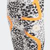 Adidas Леггинсы для йоги и фитнеса X Stella McCartney с леопардовым принтом, женские леггинсы черного и белого цвета FU0709