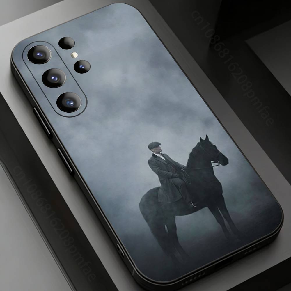 Крутой чехол для телефона P-Peaky B-Blinders для Samsung Galaxy S24,25,26,23 22,21,S20 Plus Ultra FE мягкие чехлы fundas
