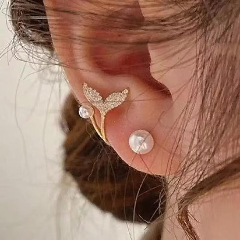 925 Silver Needle Korean Fashion Big Crystal Heart Earrings For Women Jewelry Trending New Luxury Women's Zircon Earrings