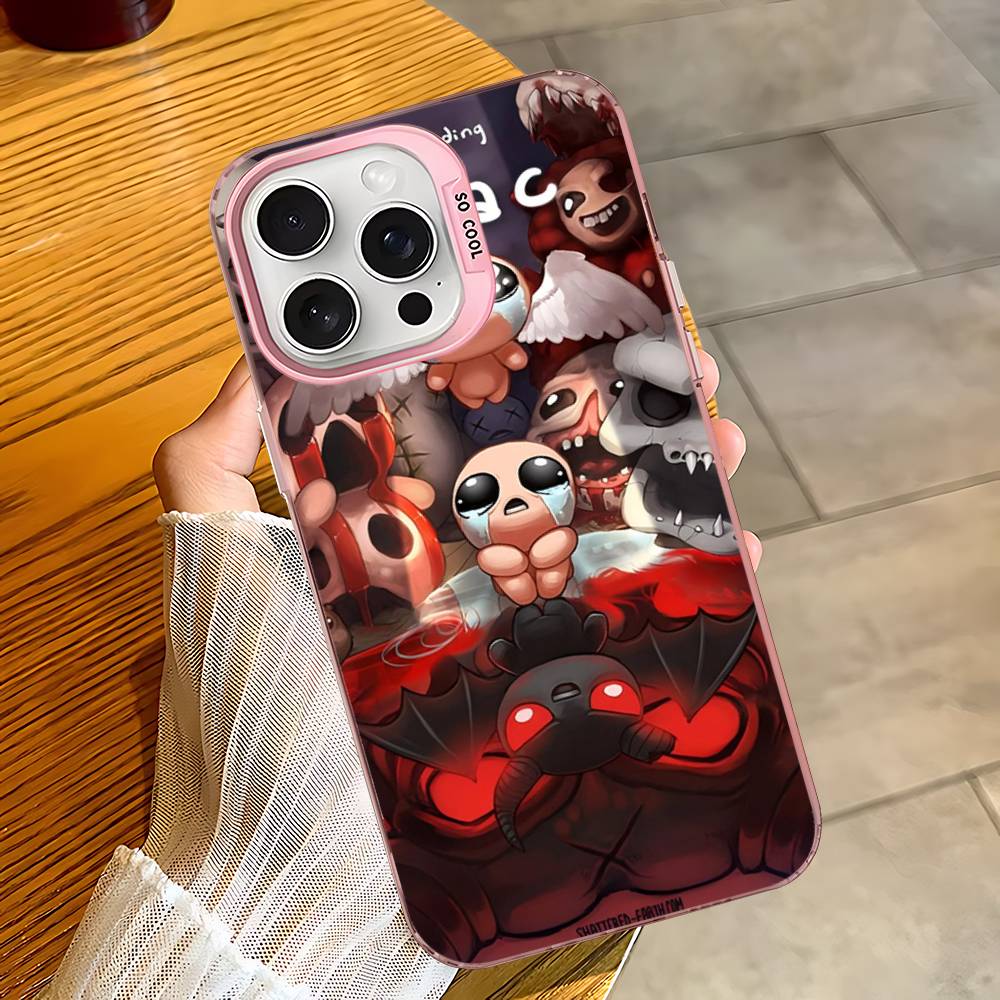 Game The B-Binding O-Of I-Isaac Phone Case For iPhone 17 16 15 14 13 12 11 Pro Max Plus Pro Colorful Shell