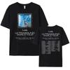Футболка Lorde Ultrasound World Tour 2026 Летняя с коротким рукавом Хлопковые футболки Повседневная Мода Круглый вырез Женская футболка Одежда с принтом