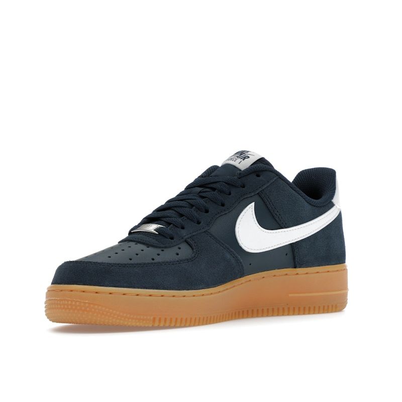 Nike Air Force 1 07 LV8 Gum Pack - Armory Navy Unisex Sneakers Blue Gum-Light-Brown Summit-White FQ8714-400