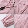 Повседневный весенний повседневный плащ для женщин, короткая ветровка, женская свободная верхняя одежда больших размеров, женская