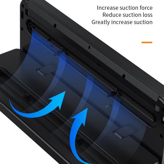Вакуумная машина для запайки с сухим/влажным режимами, 65 кПа, сильное всасывание, быстрый нагрев, высокоскоростной двигатель, полностью автоматическая машина для запечатывания пищевых продуктов