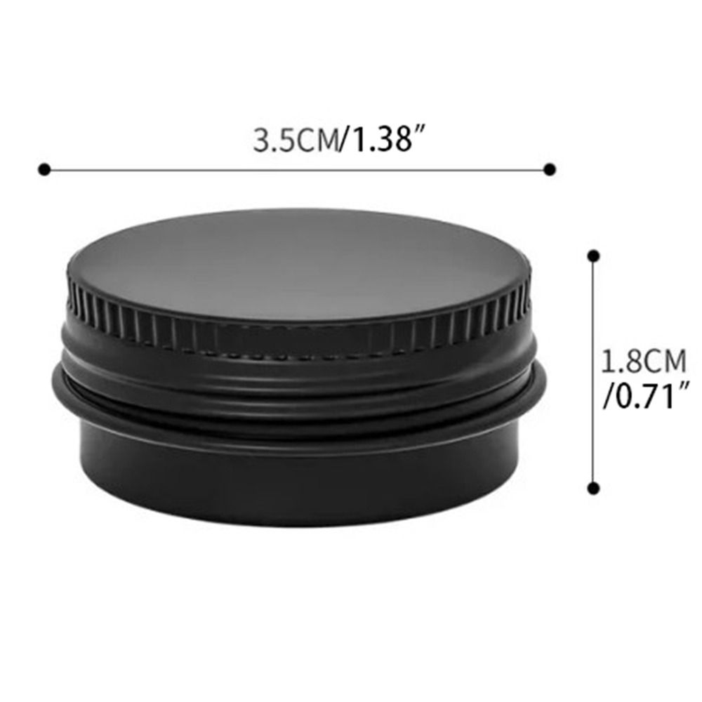 Portable Dust-proof Black Pill Box Light-proof With Lid Mini Medicine Box Not Rust Safety Pill Packing Box Medicine Storage