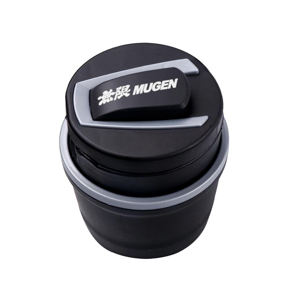 VFHJQ1 Car Ashtray LED Light Cigarette Cigar Ash Cylinder Smoke Cup Holders For Honda Civic Accord City Jazz CR-Z Element Insight MDX