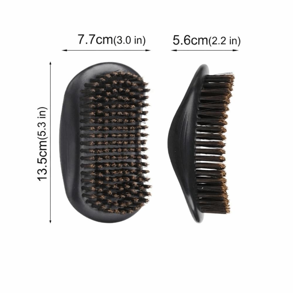 Dense Bristles Boar Bristle Brush Soft Bristles Hair Styling Brush Hairbrush Beard Cleaning