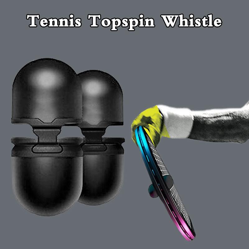 1Pair Tennis Training Whistle for Top Spin Shot Practice, Swing Rhythm & Timing Aid for Tennis Players Beginners