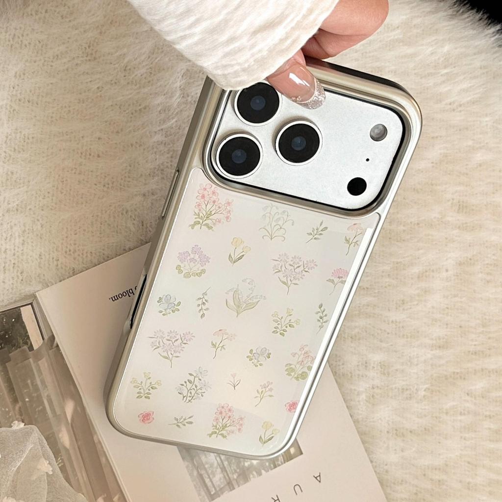 Художественный чехол для телефона с цветами для iPhone 16, iPhone 17 и iPhone 17 Pro Max