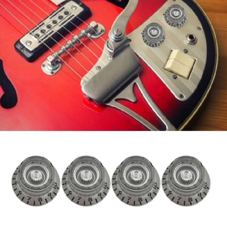 Jazzes Guitar Knobs Concentric Knobs Bass Effect Button Control Turning Knobs Bass Knobs Guitar Potentiometer Knobs
