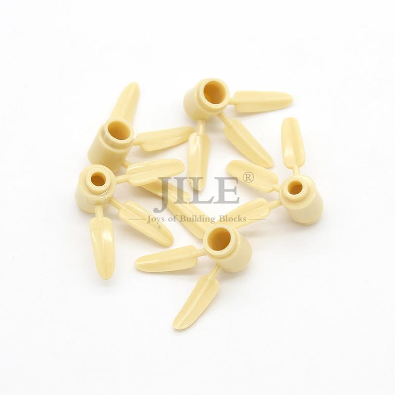 110 шт. MOC DIY Строительные блоки Кирпич-растение Круглый 1x1 с 3 листьями бамбука Дерево Совместимый 30176 Детские фигурки Пластиковые игрушки