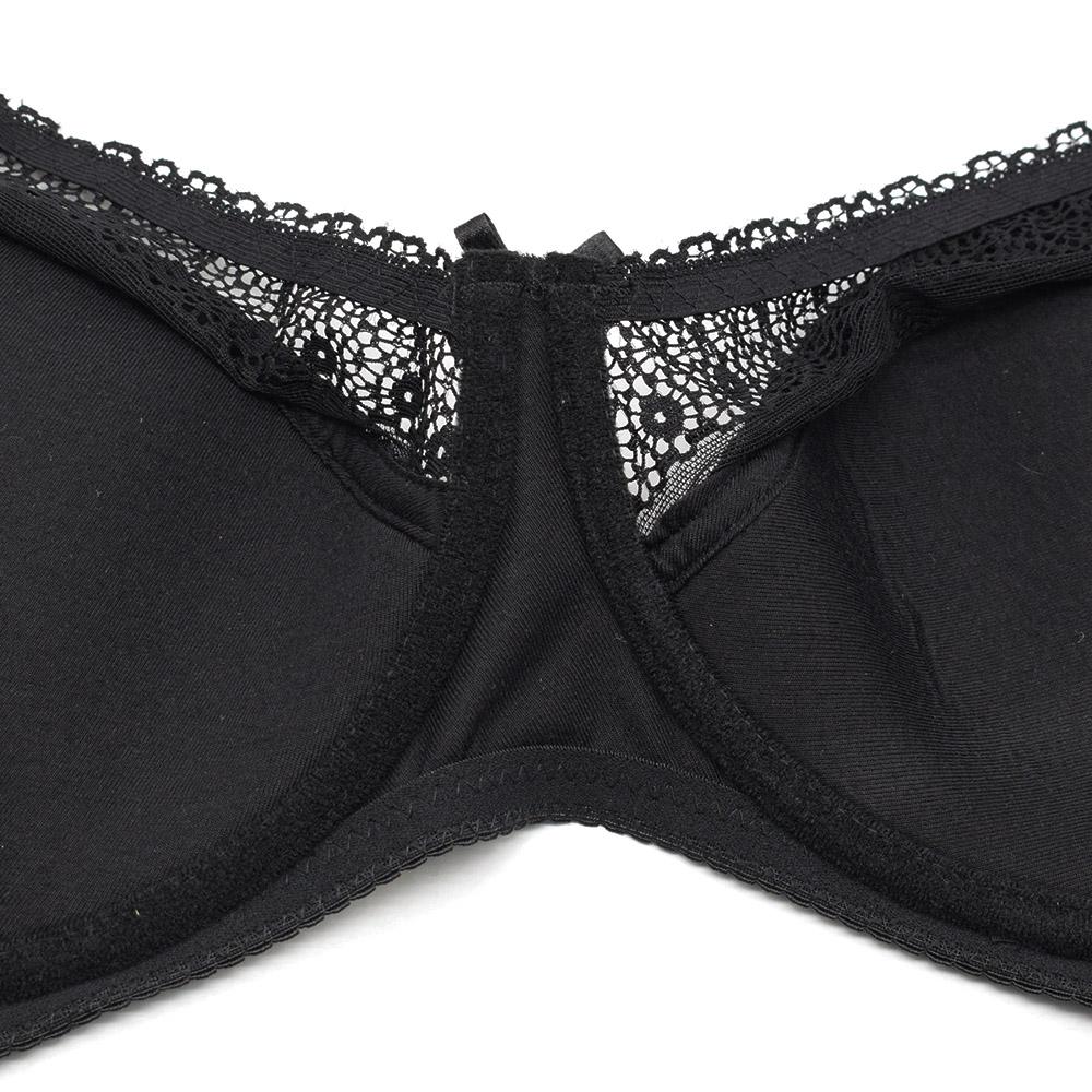 Модный удобный кружевной бюстгальтер для женщин, большой размер, полная чашка, бюстгальтер на косточках, пуш-ап, нижнее белье больших размеров 38-52 D DD EFG Cup