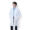 White Coat for Lab Size Examination Long for Lab and Other Medical Professionals [HOMEhome] Pharmacist-designed Men, Doctor's Coat, Coat, Small, Wear,