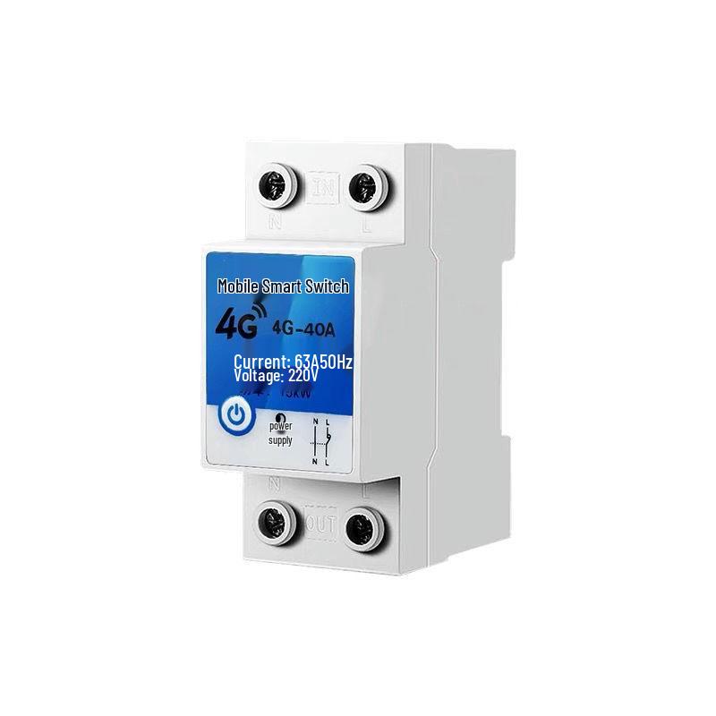 4G Smart Wireless Remote Control Switch for 220V High-Power Water Pump & Street Light with Timer