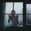 Женский Призрак DIY Водонепроницаемое Хэллоуинское Украшение Наклейки на Окно Наклейка на Стену Ужасная Наклейка