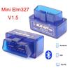 Mini Elm327 V1.5 OBD2 Wireless Bluetooth Scanner for Multi-brand CAN-BUS Multi-compatible Precision Car Scanner