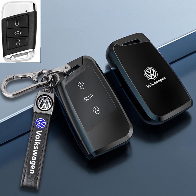 Для VOLKSWAGEN Новый Чехол-Оболочка из Кожи и Цинкового Сплава для Автомобильного Ключа Для VW Volkswagen Magotan Passat B8 Skoda Superb Kodiaq A7 Автомобильный Ключ