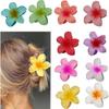 Заколка для волос - Гавайский цветок - 10 штук - Яркие цвета - Элегантный дизайн