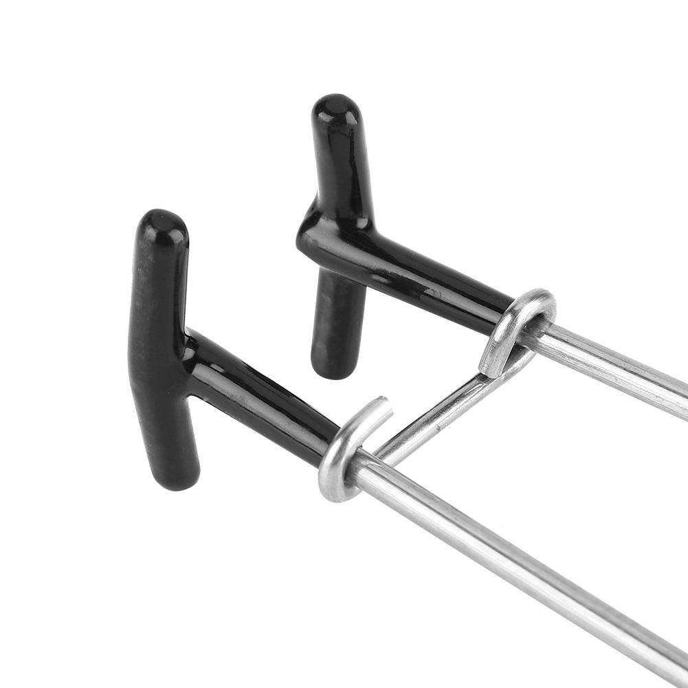 Stainless Steel Fish Mouth Opener Jaw Spreader Saltwater Fishing Tool