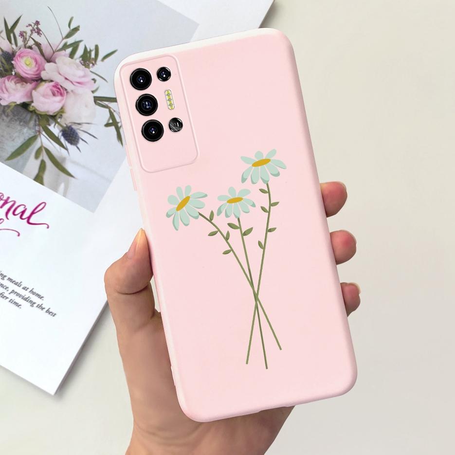 Чехол для Tecno Pova 2 LE7 LE7n Милый Мультяшный Динозавр Мягкий Силиконовый Чехол для Телефона Для Tecno Pova 2 Pova2 Задняя Крышка 6.9'' Сумки