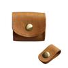 Mini Leather Data Cable Storage Box Waterproof Leather Wallet Portable Mini Coin Purse  Female