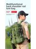 Водонепроницаемый многофункциональный рыболовный рюкзак Luya с вместительным отделением для сухого/мокрого хранения и креплением для ремня для снастей