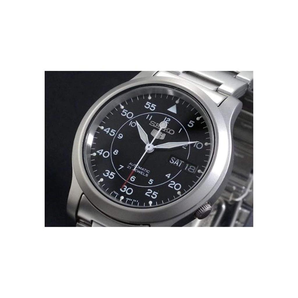 Seiko Импортная Зарубежная Модель Черный Металлический Ремешок Мужские Часы, SNK809K1, [Импортные]