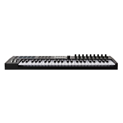 Arturia KeyLab Mk3 Keyboard Controller, 49 Keys, Velocity & Aftertouch, Pad Function, Full-Color Display, Black