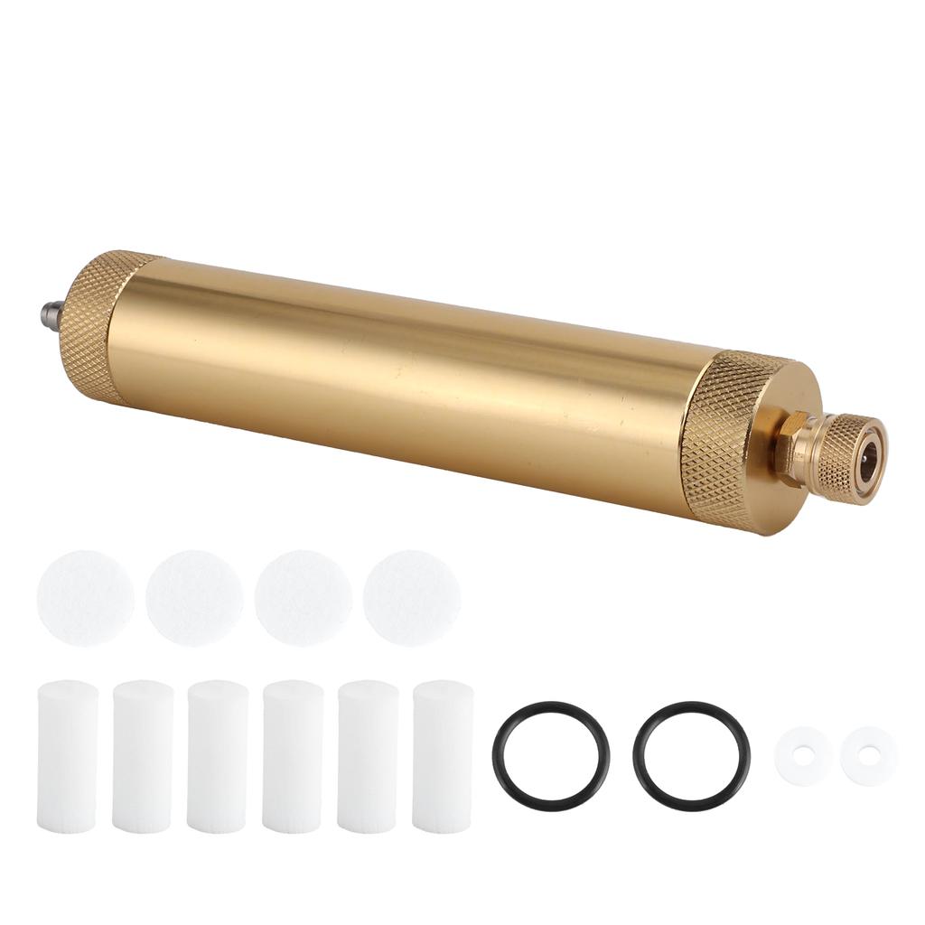 OilWater Separator Filter for High Pressure Air Pump Compressor 30mpa Aluminium Alloy