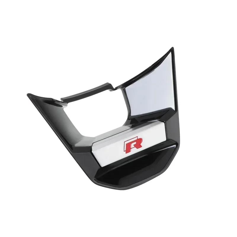 New ABS Metal R Rline Emblem Car Steering Wheel Decoration Sticker For Volkswagen R-Line GTI Polo Golf Passat Scirocco Jett