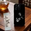 Чехол для телефона Singer E-Ed Sheeran для iPhone 17,16,15,14,13,12,11 Plus,Pro Max,XS,Мягкий силиконовый черный чехол