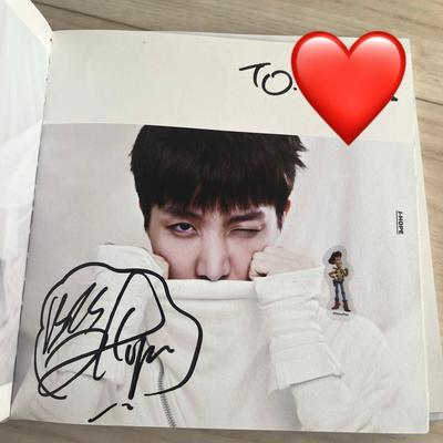 [Б/У] BTS Хосок J-hope автограф-сессия