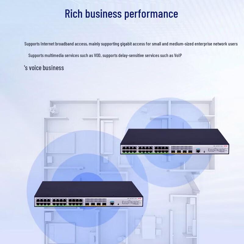 H3C S5130V2-28S-HPWR-LI Layer 3 Managed PoE Gigabit Switch