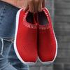 Summer Lazy Women's Shoes Breathable Mesh Fashionable Flat Casual Shoes Durable Anti Slip Sole Trendy Vulcanized Tennis Shoes