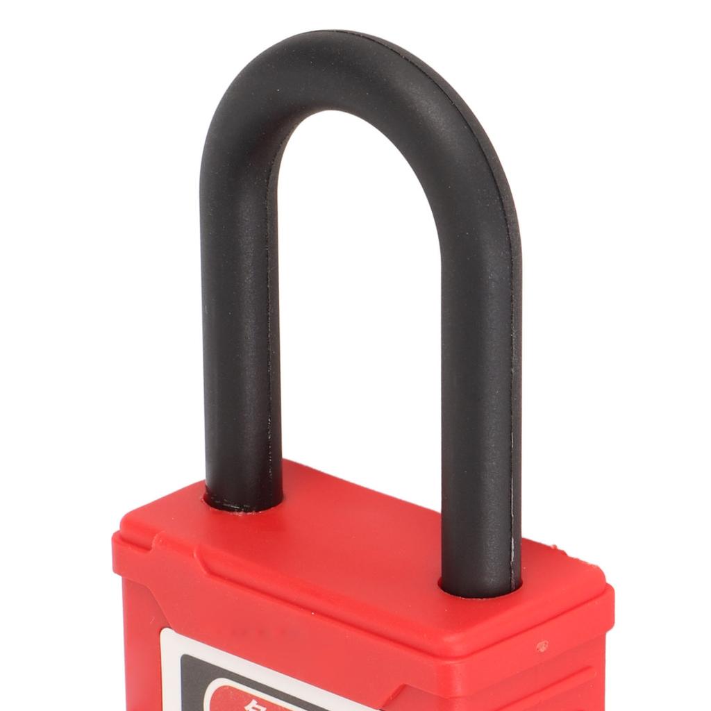 38mm Safety Padlock Integrated Housing Insulation Lockout Tagout Lock for Industrial Electrical