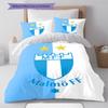 Malmo FF Pattern Bedding,Quilt Set Quilt Cover Pillowcase Home Birthday Gift (1 * duvet cover + 2 * pillowcase, without core)
