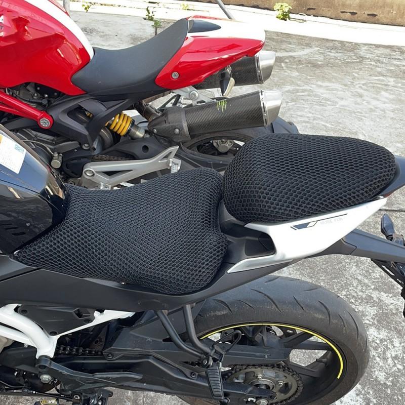 Motorcycle Seat Cover CFMOTO 250SR 250NK Heat Protection Cushion Pad Black Universal Fit